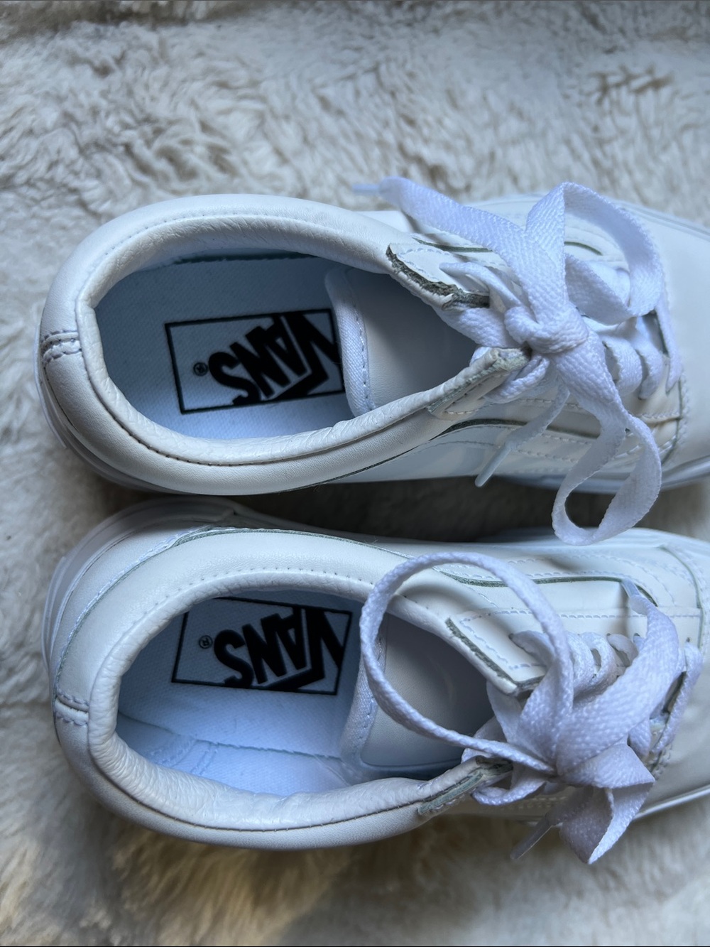Vans Leather Old Skool Stacked Platform women's size 5 - Picture 14 of 14